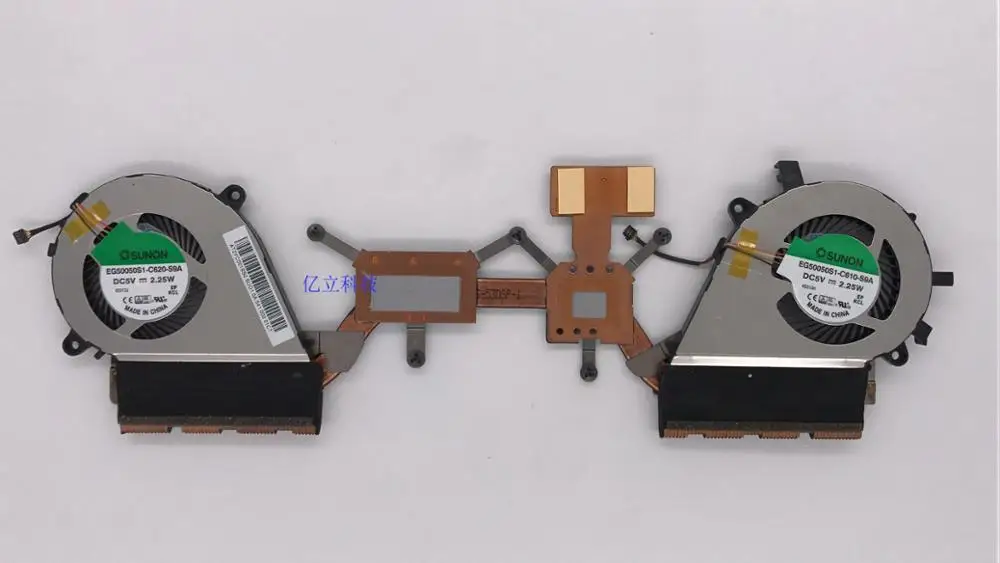 

New CPU GPU Cooler Fan Heatsink For Lenovo YOGA3-14 Yoga 3 14 EG50050S1-C620-S9A EG50050S1-C610-S9A Laptop ORi Cooling Radiator