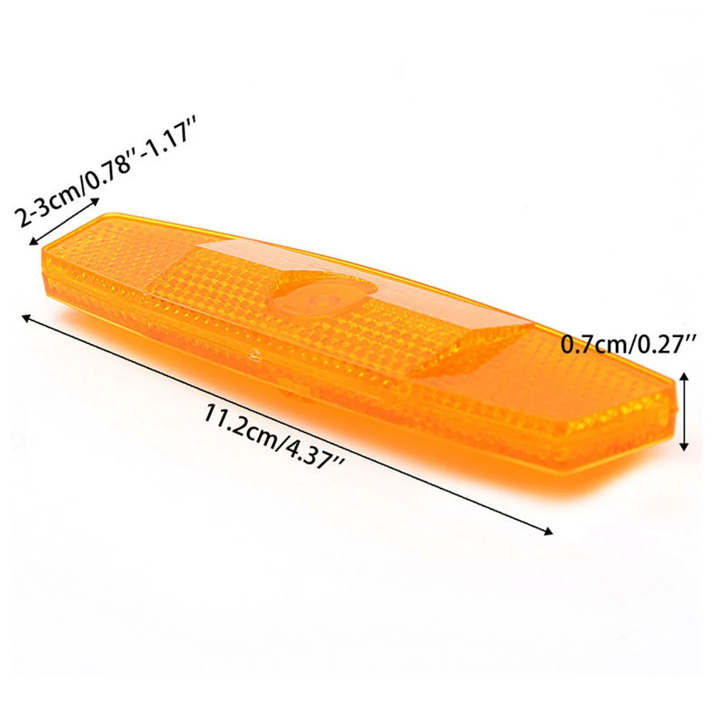 Best 4pair Outdoor Cycling Bicycle Bike Wheel Safety Spoke Reflector High Reflective Mount Clip Warning Reflective Sheet Wholesale 0