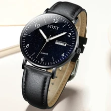 Relogio Masculino Strarry Sky мужские часы Лидирующий бренд Роскошные Дата erkek