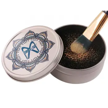 

Makeup Brush Cleaner Sponge Remover Brush Eyeshadow Sponge Tool Cleaner Quick Color Off Make Up Brushes Cleaning Tool TSLM1