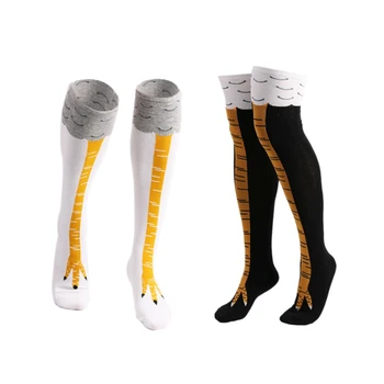 

Cotton Stockings Cartoon Socks Leggings Fashion Chicken Feet Socks