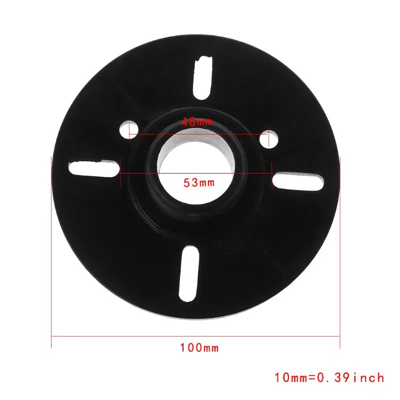 

Tweeter Treble Horn Stage Speaker Horn Interface Screw Mouth Adapter Plate Home Theater Sound Bar DJ System