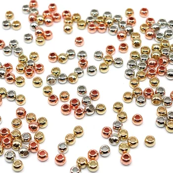 

6mm 200/400pcs CCB Spacer Loose Beads Handmade Round Shape CCB Beads for Jewelry Findings Components