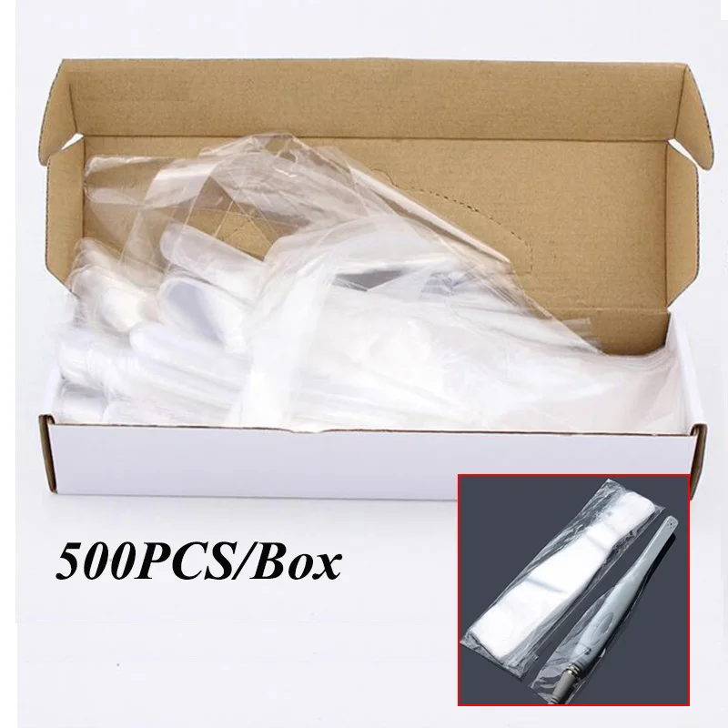 

500Pcs/box Oral Intraoral Camera Cover Mouth Mirror Sheath Endoscopy Handle Sleeve Disposable Dentistry Consumables