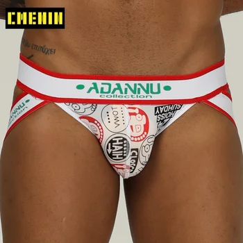 

Fashion Spandex Low waist Gay Men Sexy Underwear Thong Men Jockstrap Solid Man thong Mens Thongs And G strings Top AD302