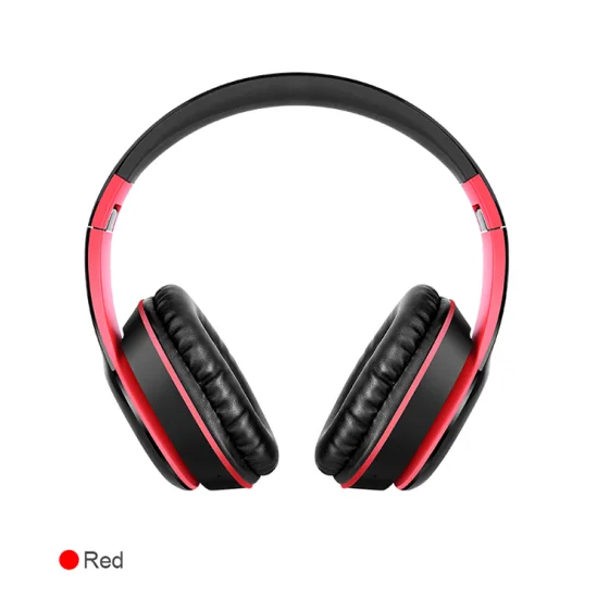 Красный Bluetooth гарнитура беспроводной спортивный сабвуфер игровая карта MP3 для Android IOS и ПК Музыка Рождественский подарок наушники - Цвет: Красный