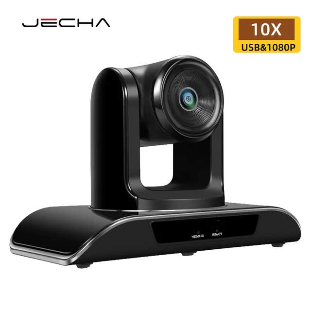 Jecha VHD10X HD1080p60fps Video Conference System webCam PTZ Camera 10X Zoom USB RS232 RS485 Output webCam for BigRooms