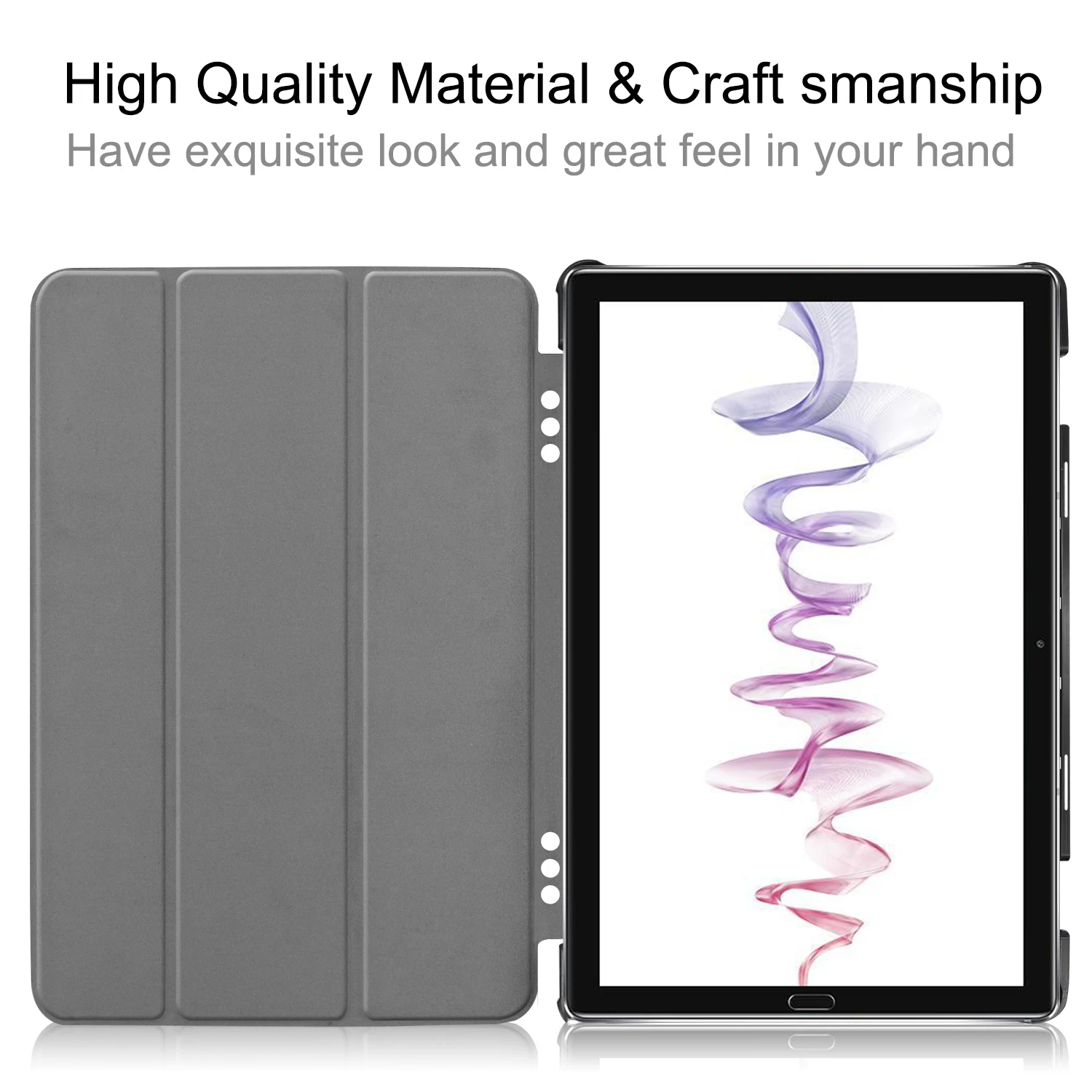 Для Huawei Mediapad M6 10 8 2019 чехол с дисплеем Alexa кожаный для планшета MediaPad Pro VRD AL09