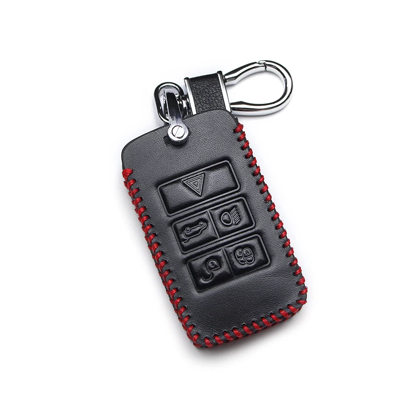 Кожаный чехол для автомобильного ключа Jaguar XE XJ XJL XF C X16 V12 Guitar F X TYPE E Pace 2018 2019 Land Rover A9