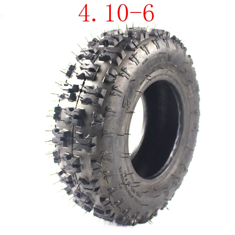 Fit ATV Quad Go Kart 47 49cc массивные все модели снежные шины 2 типа шин 4,10-6 бескамерные покрышки и внутренние и внешние - Цвет: tire B