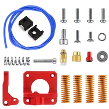 

Drive Feeder MK8 Kit Extruder 3D Printer Extruder Frame Kit Blue PEFT Tubing Die Spring for Ender 3 Pro Ender 5 CR-10/ CCR-10S