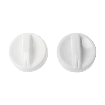 

2Pcs Universal Microwave Oven Plastic Spool Rotary Knob Timer Control Switch New