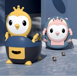 Crianças dos desenhos animados do bebê assento de treinamento toalete mais tamanho bonito pintainho potty pote das crianças design ergonômico confortável volta wc aniversário giftsc