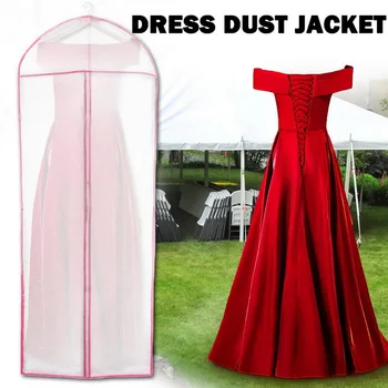 

Dress Bag Bridal Gown Long Clothes Bags Protector Case Dustproof Cover Wedding Dresses Garment Clothing Dust Cover 150/180cm