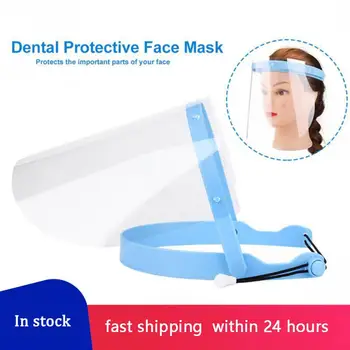

10PCS Detachable Protective Face Shield Anti-Fog Dustproof Anti-salivaWindproof Replacement Face Mask Covers Face Shield Cap