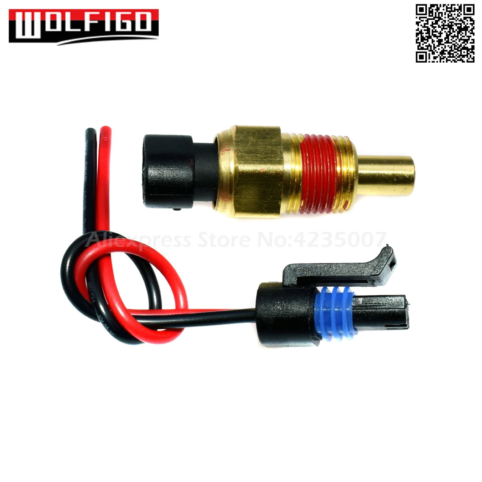 WOLFIGO Fit GMC Buick Lucerne Cadillac Jeep Chevrolet датчик температуры охлаждающей жидкости с Pigtail