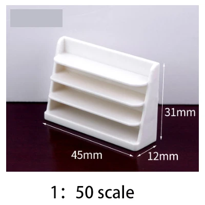 DIY sand table building material ABS Furniture 1/50 scale for miniature Layout/model furniture for miniuatre landscape DIY - Color: N