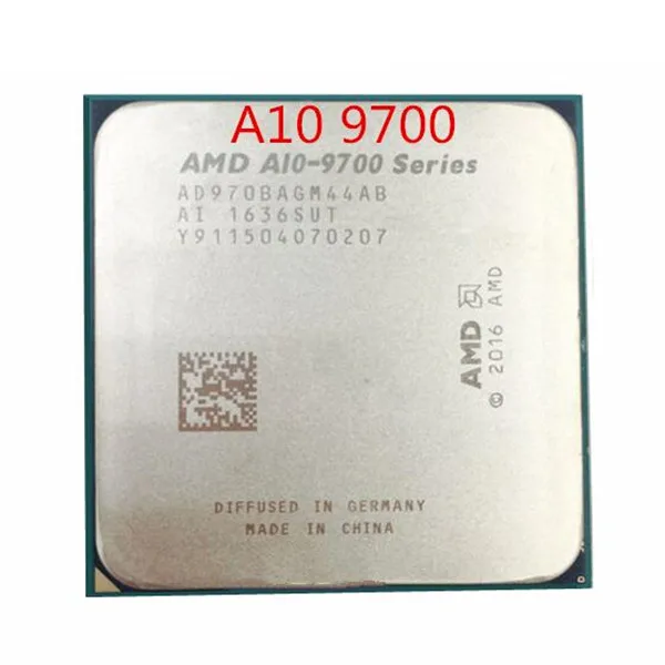 Amd A10 Series A10 9700 A10 9700 3 5 4 0 Ghz Quad Core Prosesor Cpu Ad9700agm44ab Socket Am4 Cpu Processor Processor Amd A10amd A10 Aliexpress
