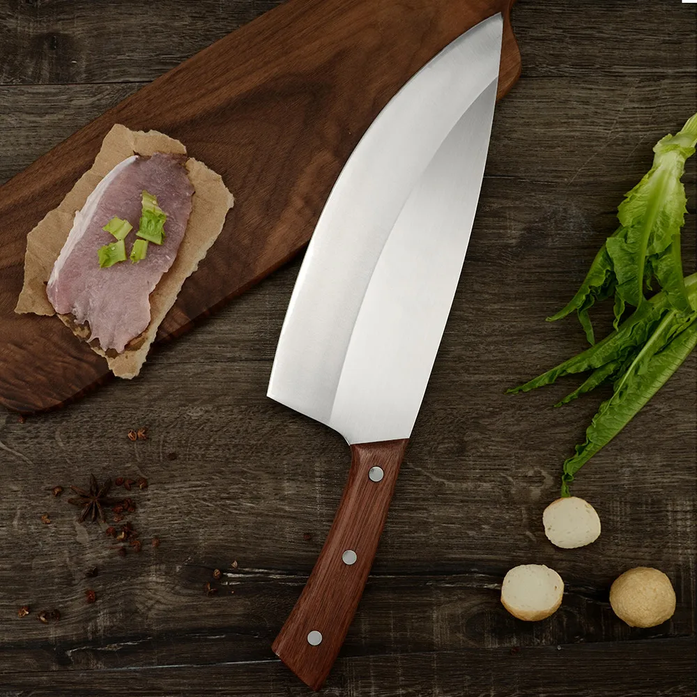 SOWOLL 9 5 дюйма охотничий сербский кухонный нож шеф повара для мясника сантоку