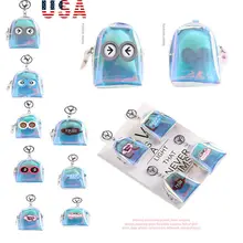 Милые мини-кошельки для девочек, лазерная прозрачная сумочка из ПВХ, сумки на молнии, карман для монет, сувениры и сувениры, вечерние, лучший подарок