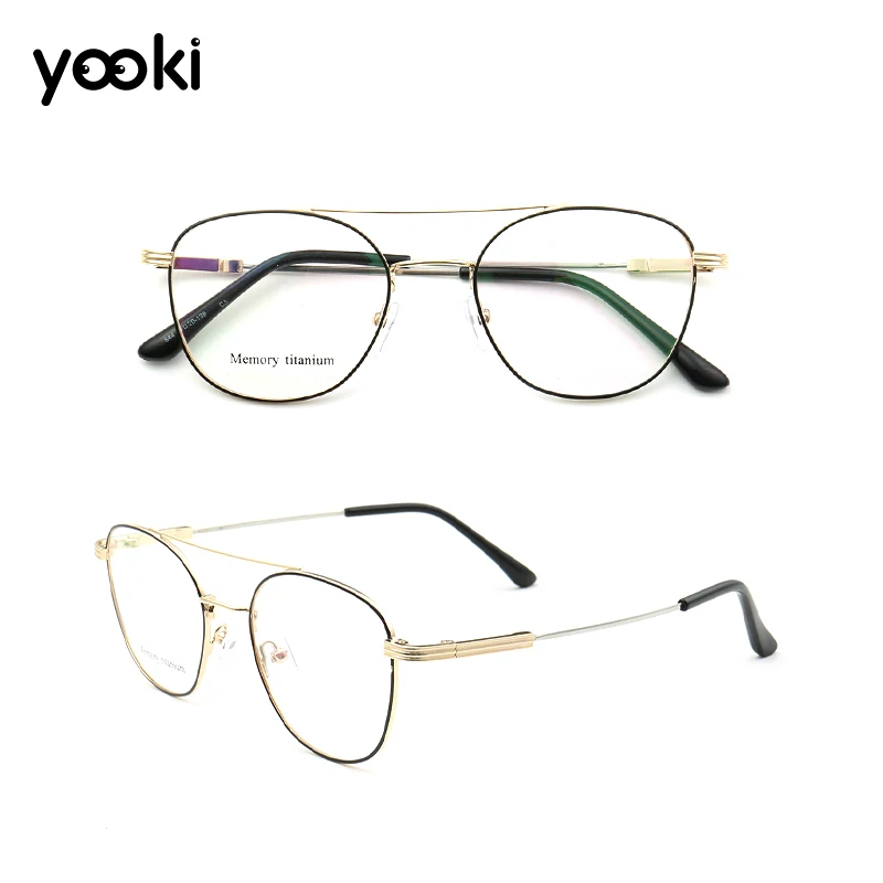 Титановая оправа для очков, женские винтажные круглые оптические очки для близорукости, оправа для мужчин, корейские очки, EJ025-544