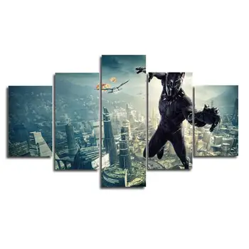 

Discount coupons 5 Piece Miracle Avenger ultron super hero canvas painting home decor Canvas art wall poster (No Frame) 1681011