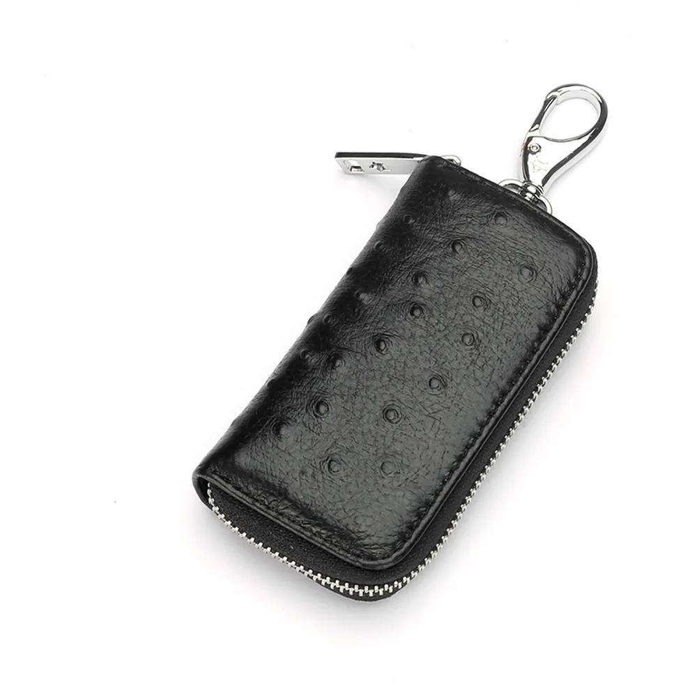 

New Key Organizer Keychain Wallet Genuine Leather Key Bag Men Multifunctional Practical Key Bag Simple Creative Car Key Holder