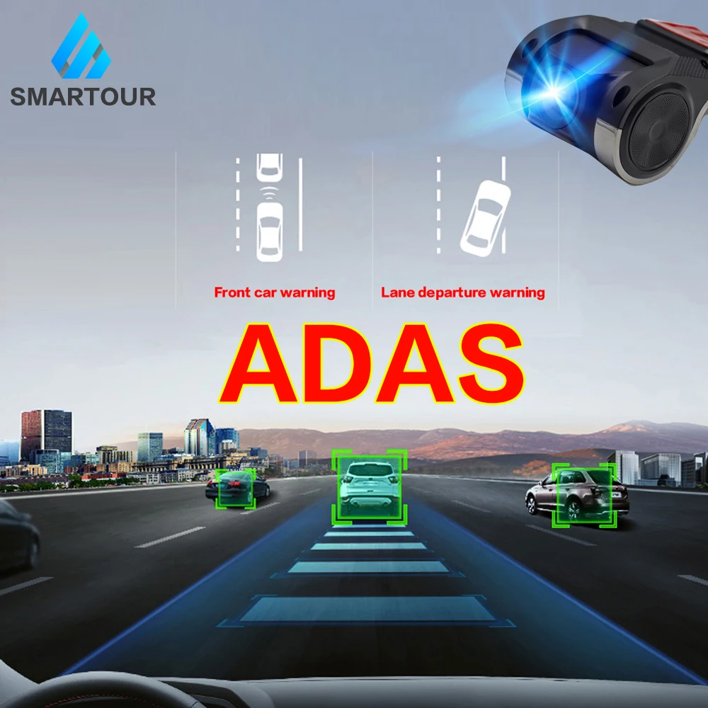 Смарт видеорегистратор Smartour с английской/русской версией беспроводной 1080P