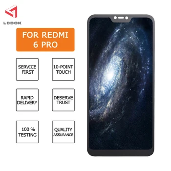 

100% Tested LCD For Xiaomi Redmi 6 Pro LCD Display Touch Screen Digitizer Assembly Panel For Redmi Mi A2 Lite Replacement Parts