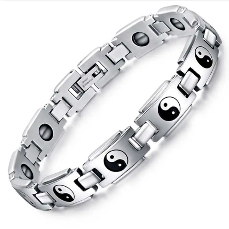 10 мм Taichi мужской браслет-цепочка из Фигаро 316L браслет из нержавеющей стали простое персонализированное ожерелье женские вечерние ювелирные изделия 8.3in