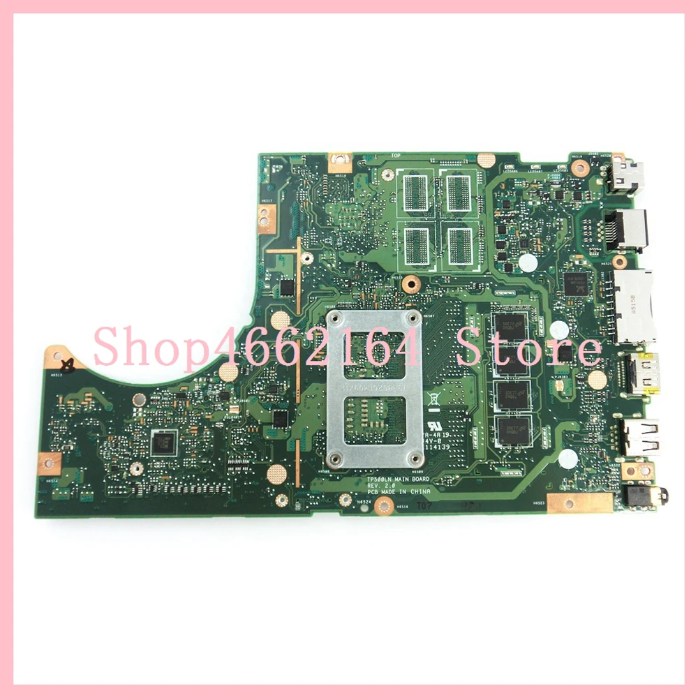  TP500LN Motherboard GT840M I3-4030 CPU 4GB RAM For ASUS TP500L TP500LJ TP500LD Laptop motherboard T