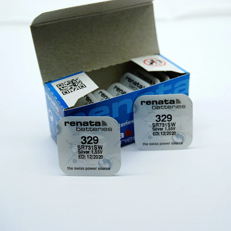 10 шт./лот новинка Renata долговечные 329SR731SW SR62 D329V731 часы батарея кнопка монета