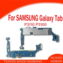 Ersetzt bord Original entsperrt für Samsung Galaxy Tab P3110 P3100 motherboard getestet mit voll chips mainboard logic board