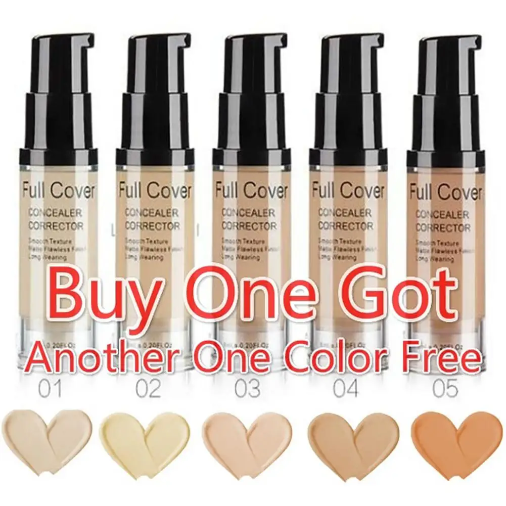 

XY Fancy Lady Essential Waterproof Smooth Liquid Concealer Oil Control Moisturizing Liquid Foundation