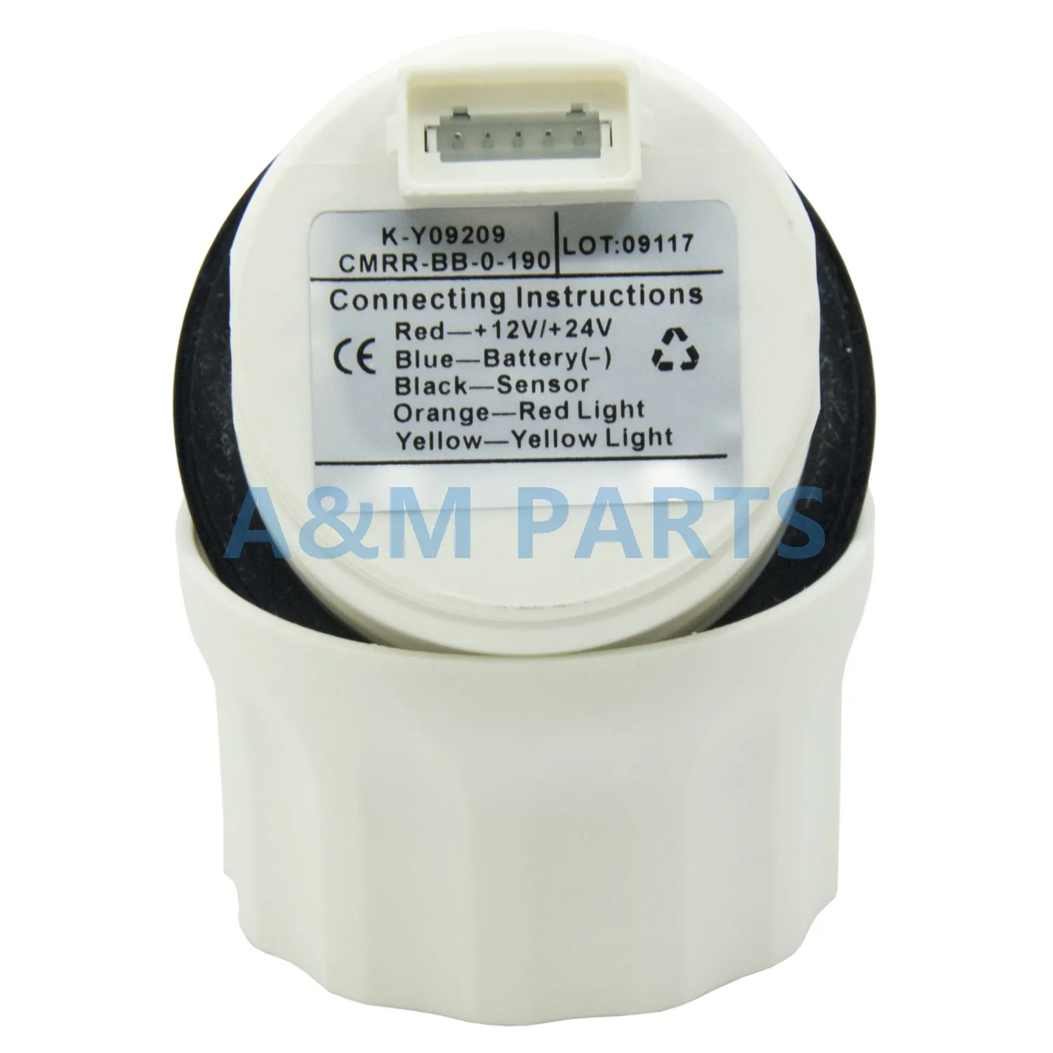 KUS лодка указатель угла поворота руля угол указателю 0 190ohms 12/24V 52 мм|gauge 52mm|gauge