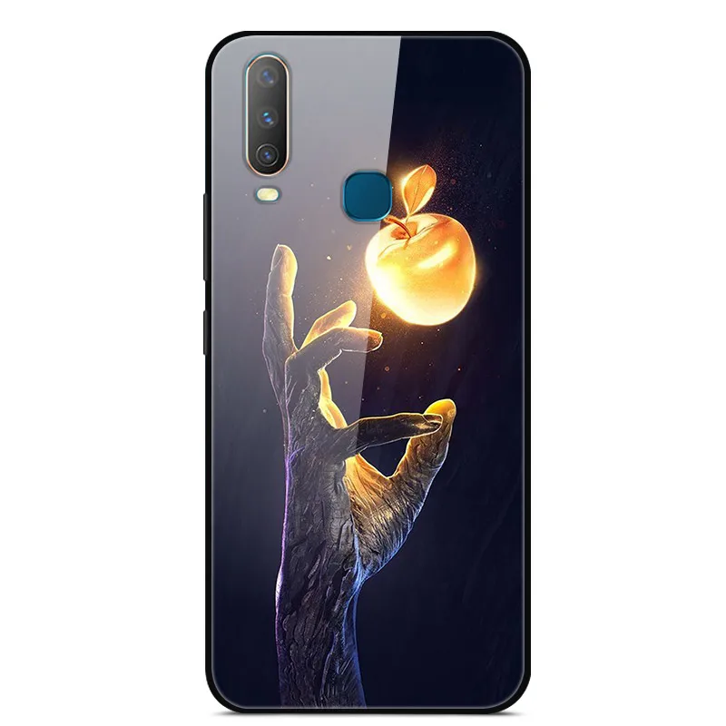 31 Чехол из закаленного стекла для vivo Y17, мягкий чехол-бампер с принтом для vivo Y 17 Y17 vivo Y12 Y15 Y3 1902, Твердый чехол для телефона - Цвет: 31