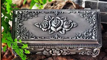 

Ancient Egypt Metal Restore Ancient Ways Rose Box Jewellery Accept Non Solid Wood Quality Tuba European Korea Jewelry Box