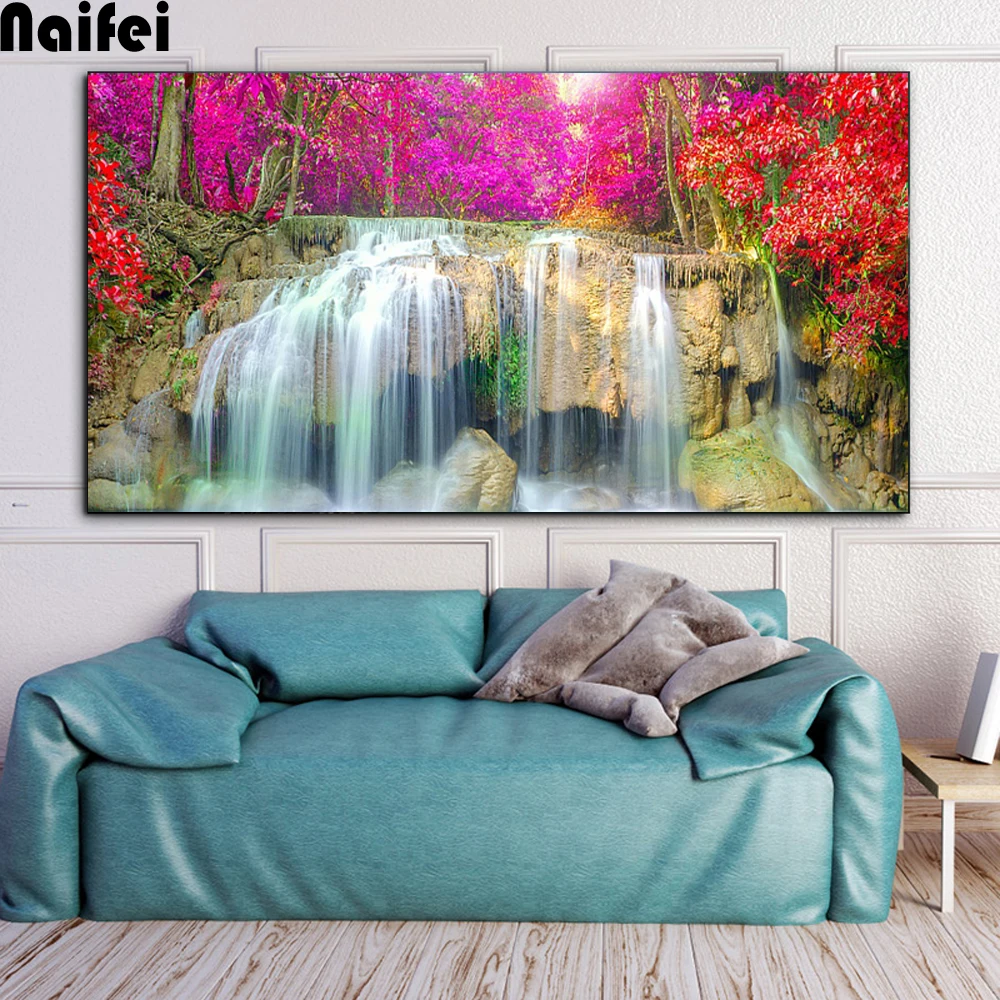 RELIABLI-ART-Canvas-Painting-Abstract-Oil-Painting-On-Canvas-Love-Kiss-Poster-Wall-Art-Room-Decoration