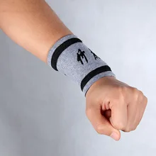 Хлопковый пота поглощающий бамбуковый уголь нарукавник Весна и лето Баскетбол Волан фитнес езда атлетические напульсники Custo