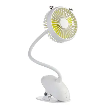 

Cute Multi-Function Cartoon Deer Clip Fan Desktop Fan Creative Handheld Student Usb Charging Fan