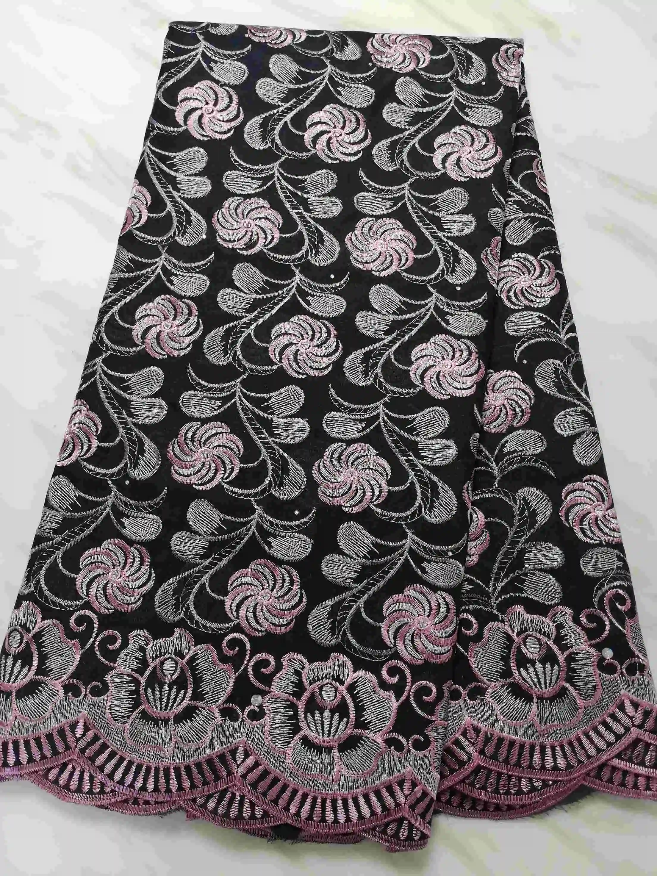 

The Latest African Lace Fabric Embroidery Swiss Tulle Lace Dubai Lace Sewing Clothes For 2022 Holiday Celebrations PL115661