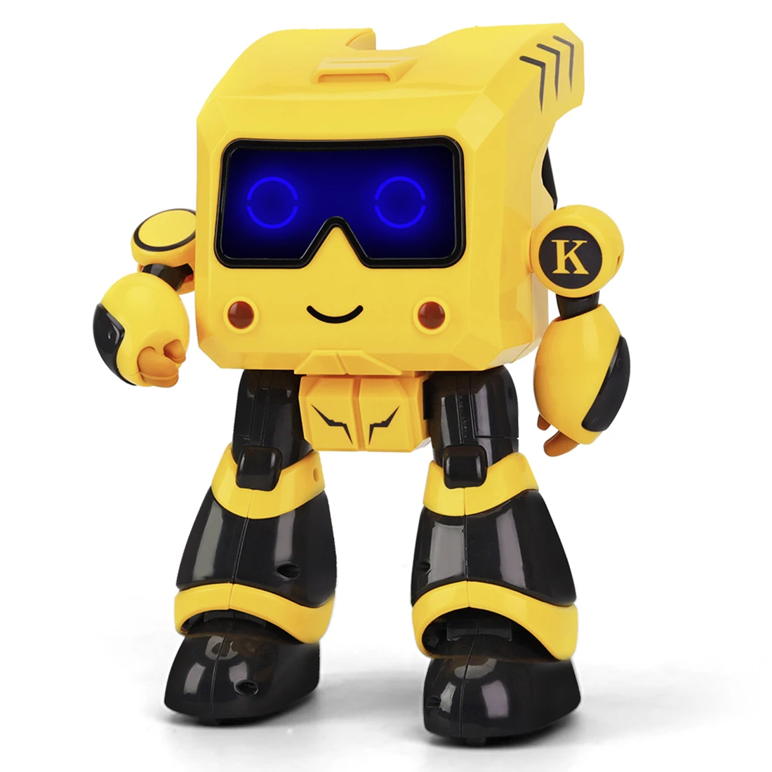 Радиоуправляемый робот JJRC R17 Детские интеллектуальные Обучающие роботы с сенсорным чувствительным танцем, история программирования, детские игрушки