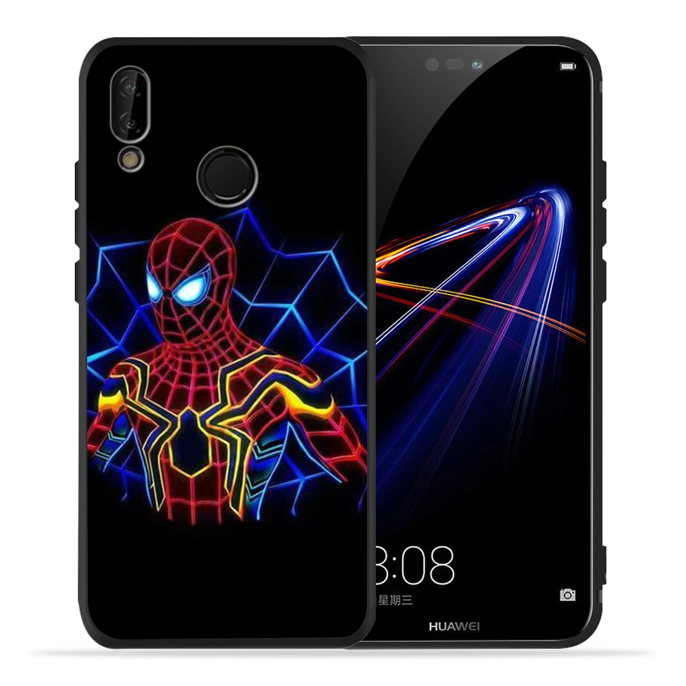 Марвел, Мстители, паук-человек Groot чехол для huawei P30 для huawei p20 lite mate 20 lite Honor 8X9 10 20i V20 PSmart Etui