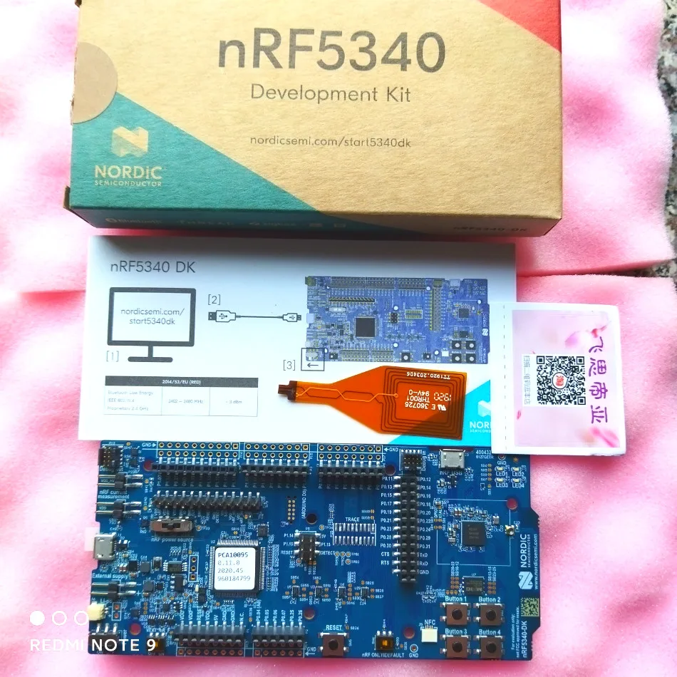 

Spot NRF5340-DK Nordic Bluetooth 5.2 NFC PCA10095 development board