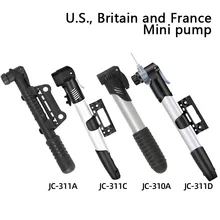 Mini Pump Multi-tool for Balloon Football Portable Bicycle Mountain Bike Hiking Accessories Bicycle Tools Camping Set