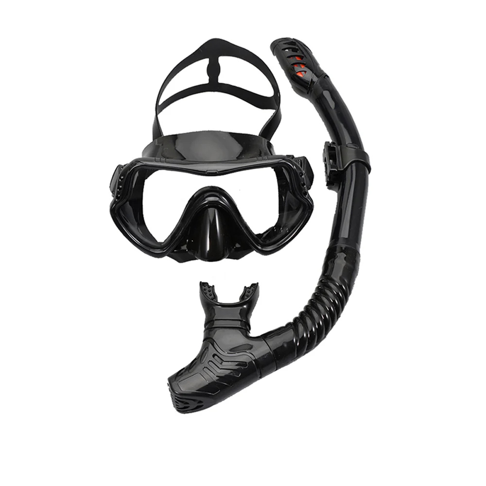 

Snorkeling Sambo Gear Underwater Spearfishing Scuba Diving Mask and Swimming Easy Breath Tube Set