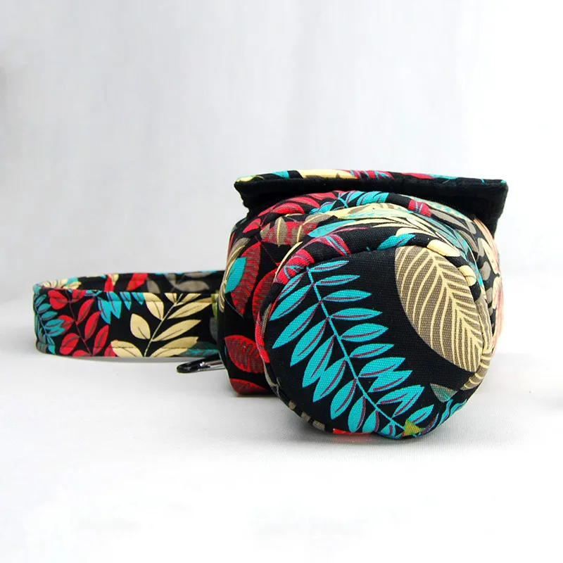 

CamDress summer big colorful leaves Senior handmade Customized Camera bag lightweight design Scratch-proof for Sony Nikon Pentax