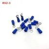 10-100Pcs/Set RV2 Insulated Blue Ring Terminals Wire Cable Electrical Crimp Connectors 16-14 AWG Kit M3/M4/M5/M6/M8 ► Photo 2/6