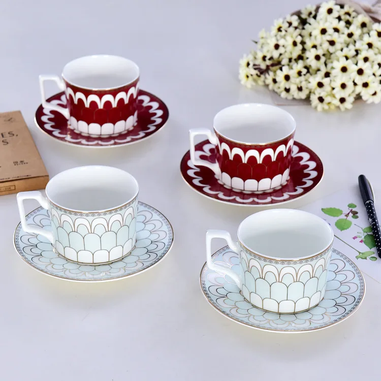 

Ceramic Coffee Bone Porcelain Coffee Set Nordic Wind Afternoon Teacup Gift tea cup set cat mug coffee cup keychain