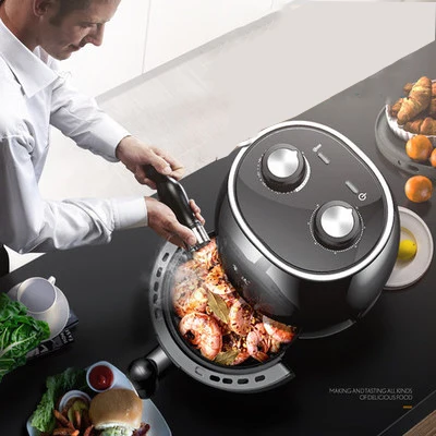 Multi-function Air Fryer Electric Deep Fryer 1230W 220V 1.5L High-speed Hot Air Circulation Cooker Oven Low Fat Health Pan